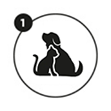 AdTab kan bruges til hunde og katte - logo