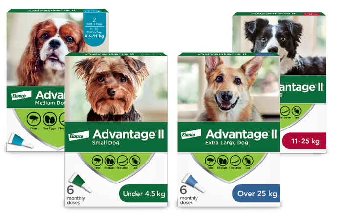 Advantage II Topical Flea Treatment for Dogs