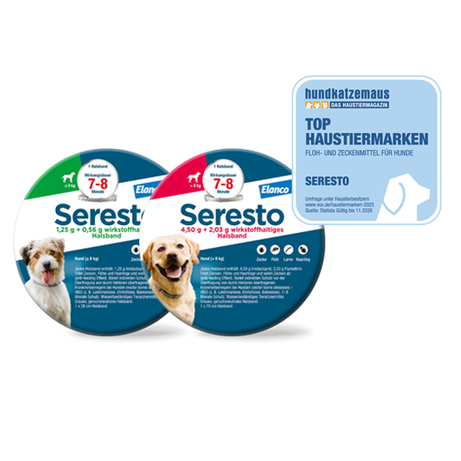Seresto Floh- und Zeckenhalsband Hundehalsband