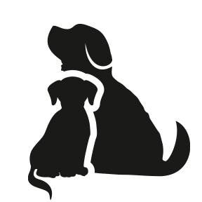 hund och valp ikon
