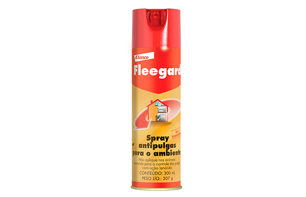 Embalagens do produto Fleegard para o ambiente