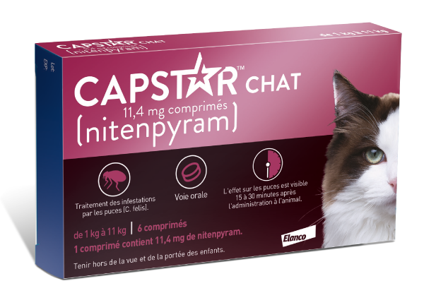 Capstar™ Chats Comprimés 11,4mg