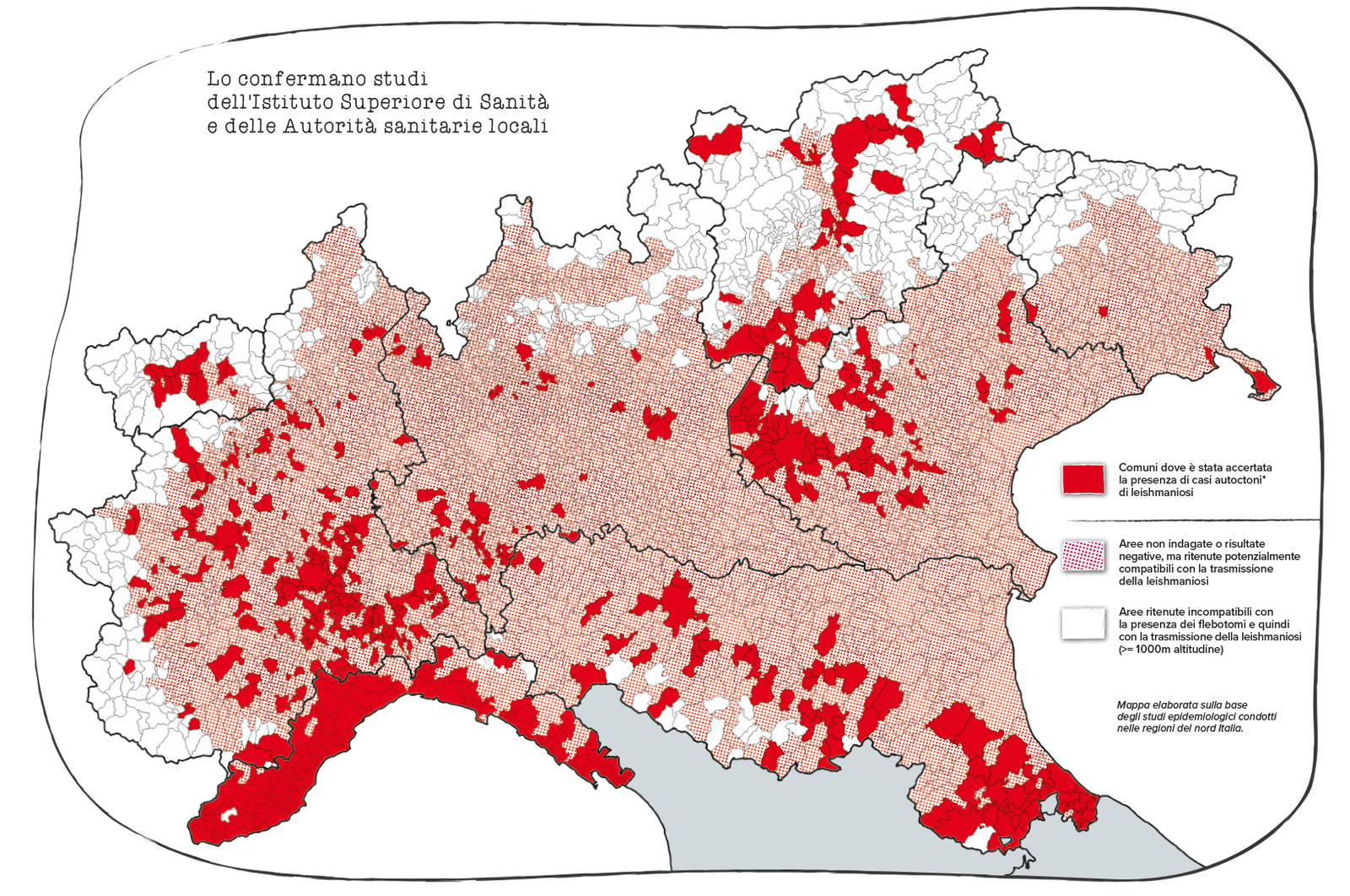 Diffusone della Leishmaniosi in nord Italia