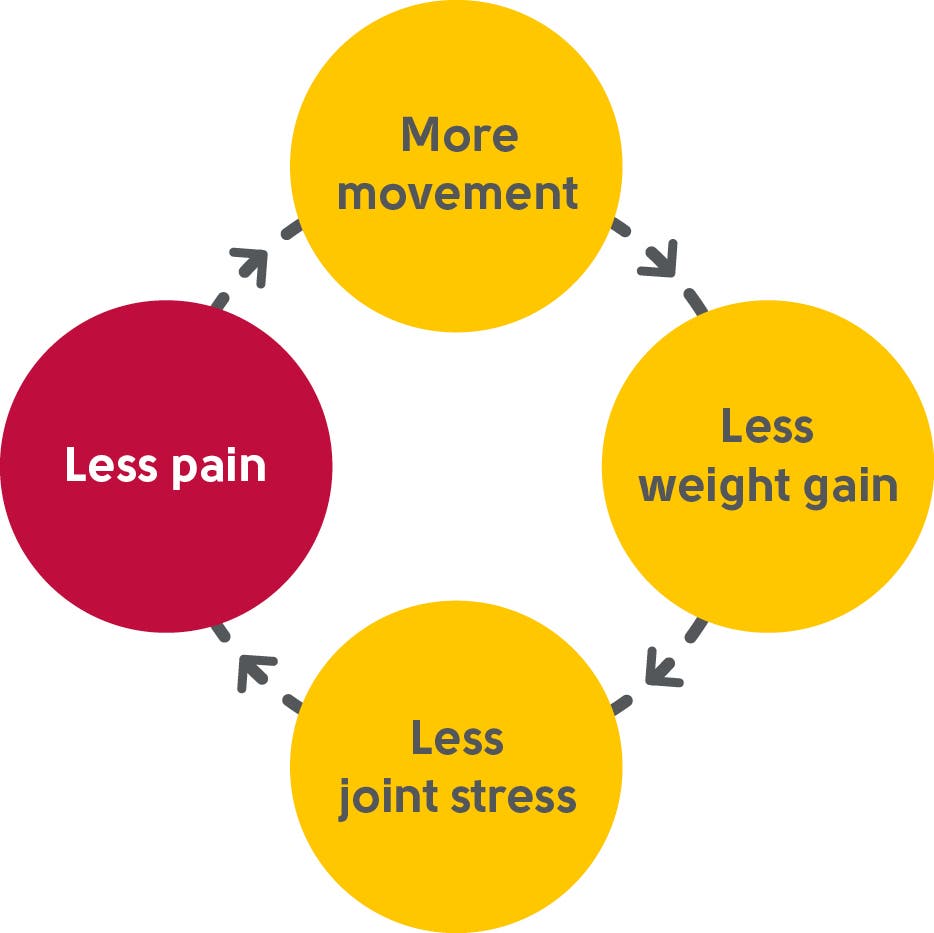 Osteoarthritis pain cycle