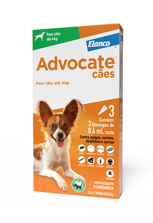 Advocate™ Cães 0,4 mL Combo (Emb. Econômica) 