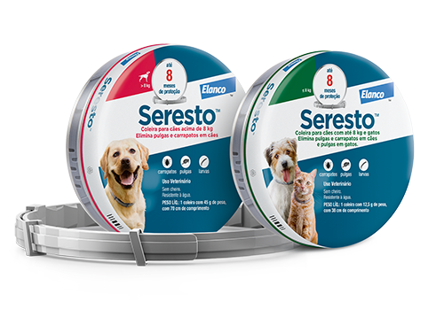 Seresto Elanco embalagens