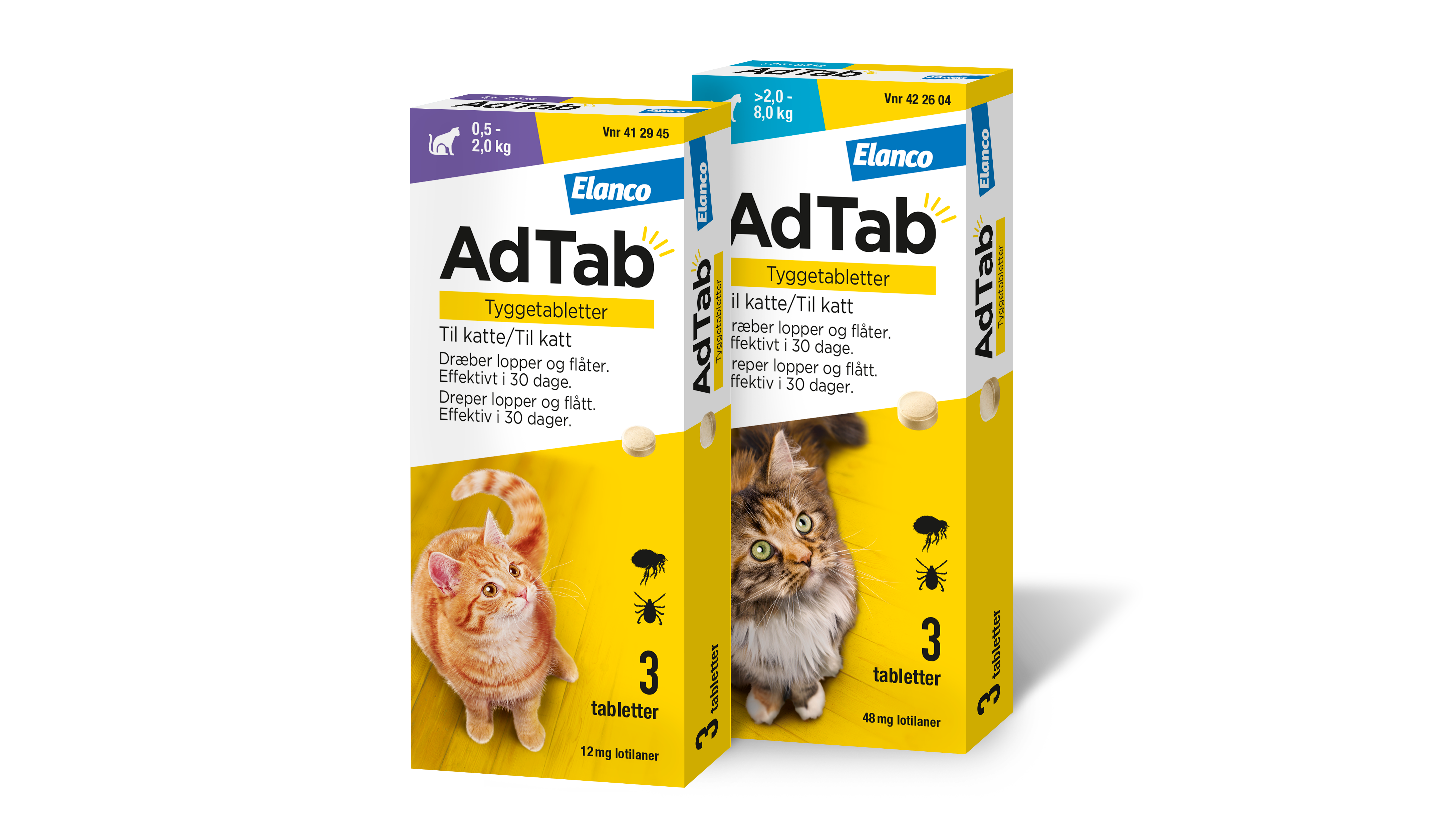 AdTab produkter til kat to varianter
