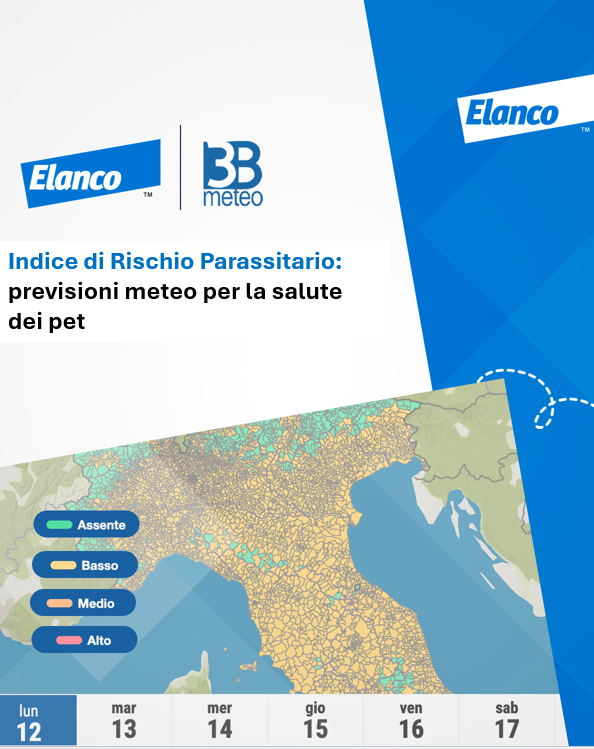 indice rischio parassitario con 3bmeteo