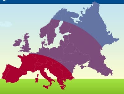 Hookworm spread in Europe