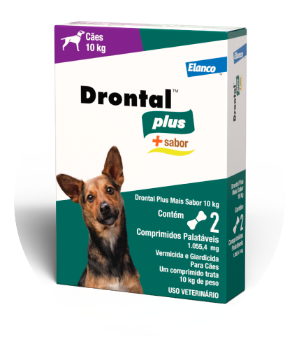 Drontal Plus Mais Sabor Embalagem