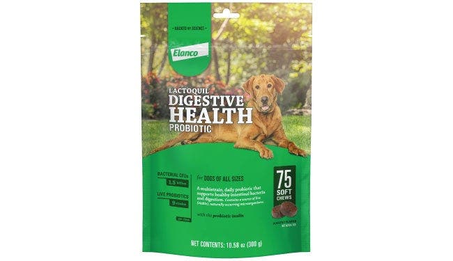 lactoquil for dogs packaging with soft chews