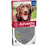 Advantix® Dog pour Grands Chiens (25kg à 40kg)