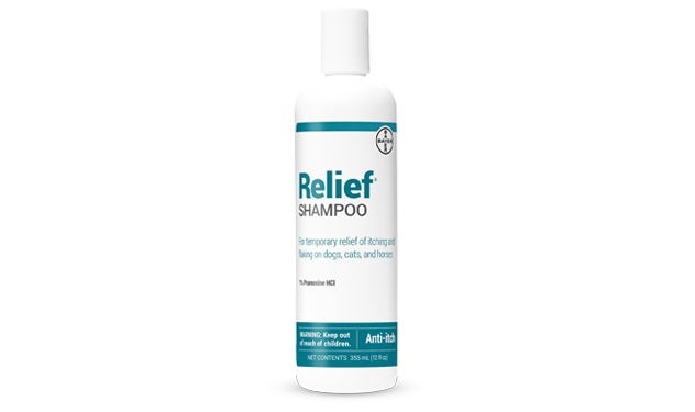 Relief® Shampoo bottle