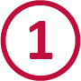 Circle 1 icon