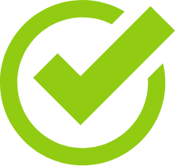 Tick icon