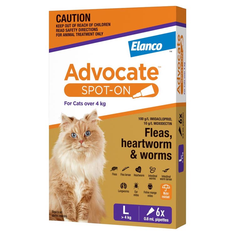 Advocate™ Spot-On for Cats - Large - Over 4kg