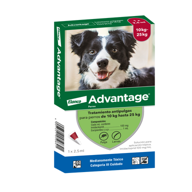 ADVANTAGE PERROS (10-25 KG) Elanco  x 1 