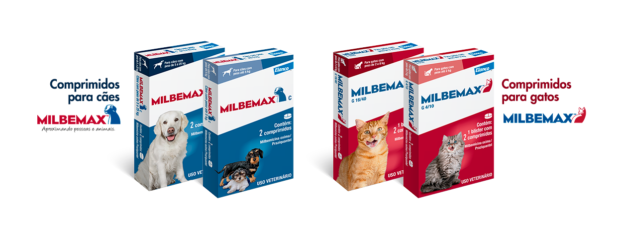 Milbemax Elanco embalagens