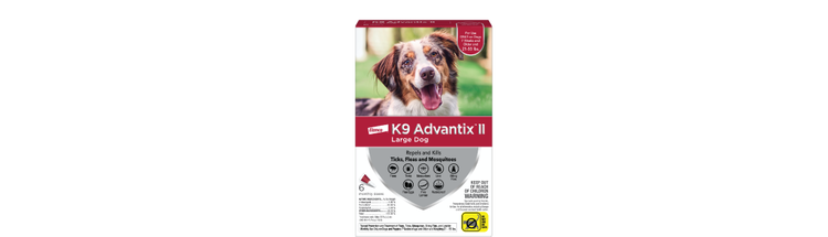 K9 Advantix II packaging