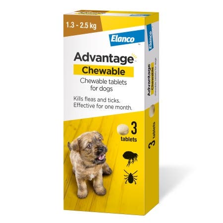 Advantage Chewable tablets for dogs