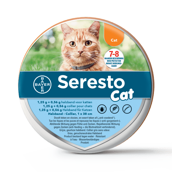 Seresto Cat halsband voor katten verpakking