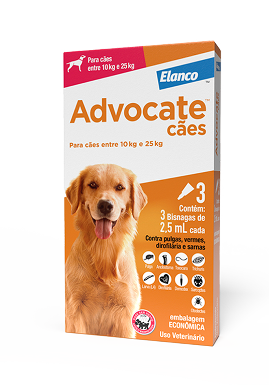 Advocate™ Cães 2,5 mL Combo (Emb. Econômica)