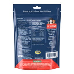 Pet Protect Hip & Joint supplement for dogs back packaging