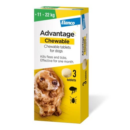 Advantage Chewable tablets for dogs
