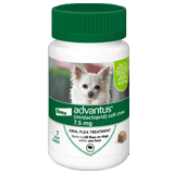 Advantus For Dogs Bottle Small Medium Dog With Soft Chew Elanco