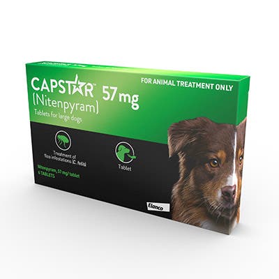 Capstar 57mg tablets for large dogs
