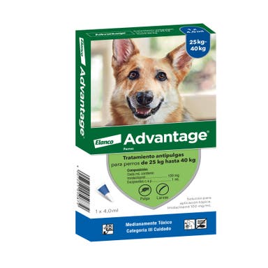 ADVANTAGE PERROS (25-40 KG) Elanco  x 1 